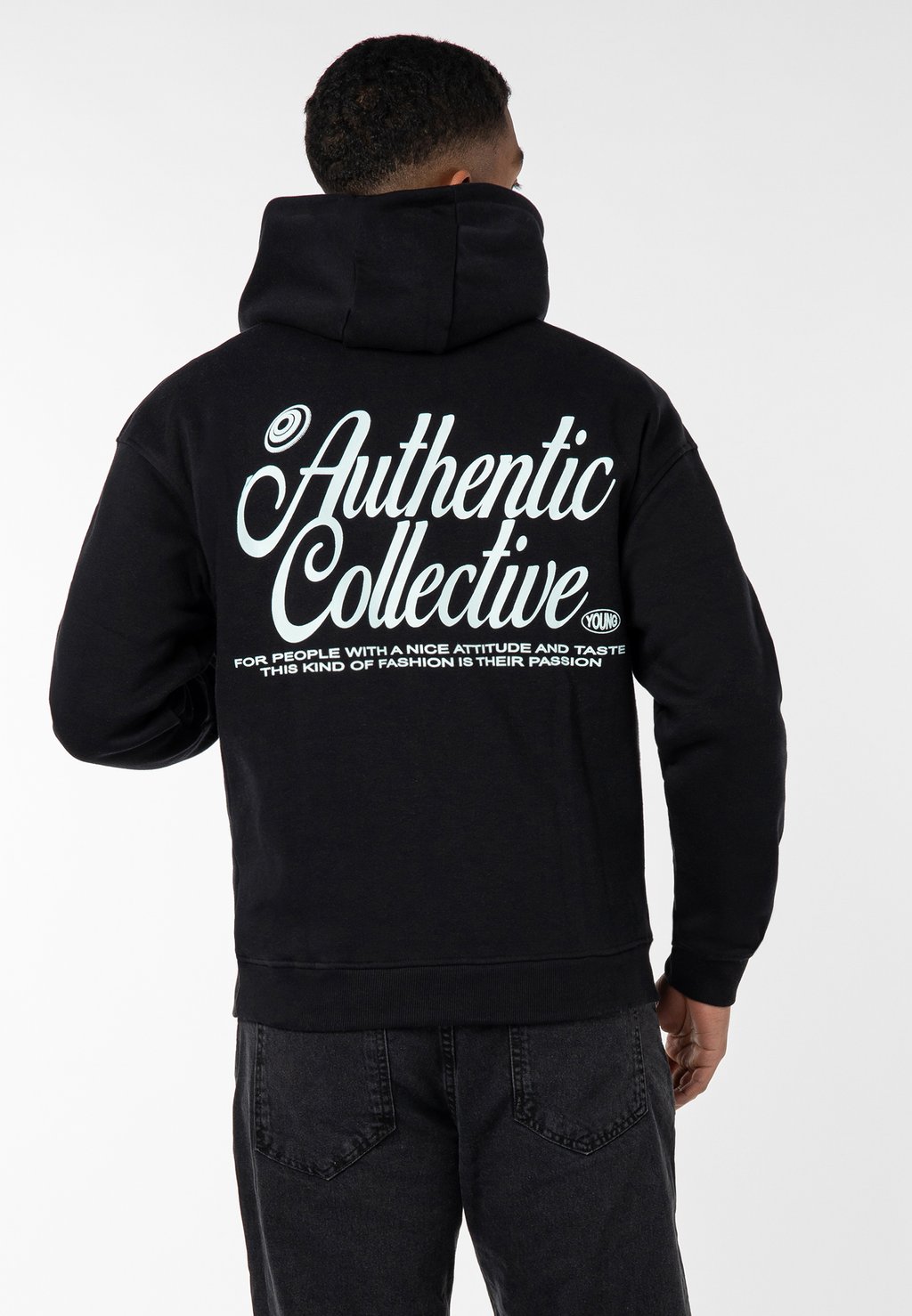 

Толстовка AUTHENTIC BACK - Hoodie Sublevel, черный