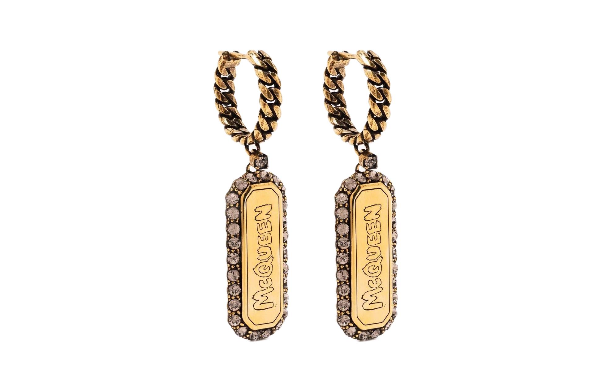 

Серьги женские золотые Alexander McQueen, золото