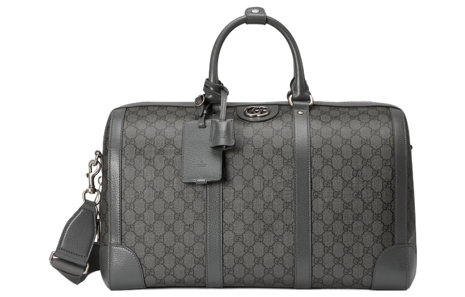 

GUCCI Сумка через плечо Ophidia из холста с кожаной окантовкой