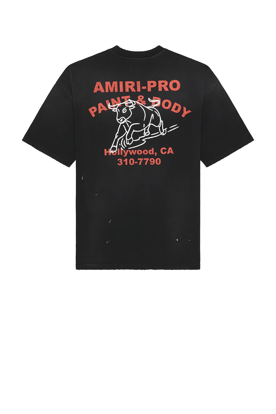 

Футболка Bull Oversized Tee Amiri, Black