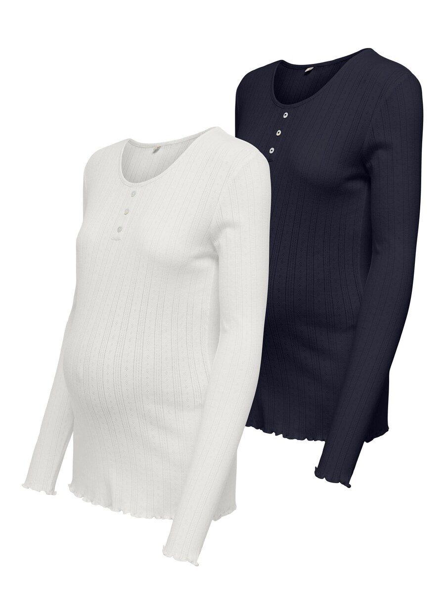 

Лонгслив Only Maternity OLMVISTA, Navy/White