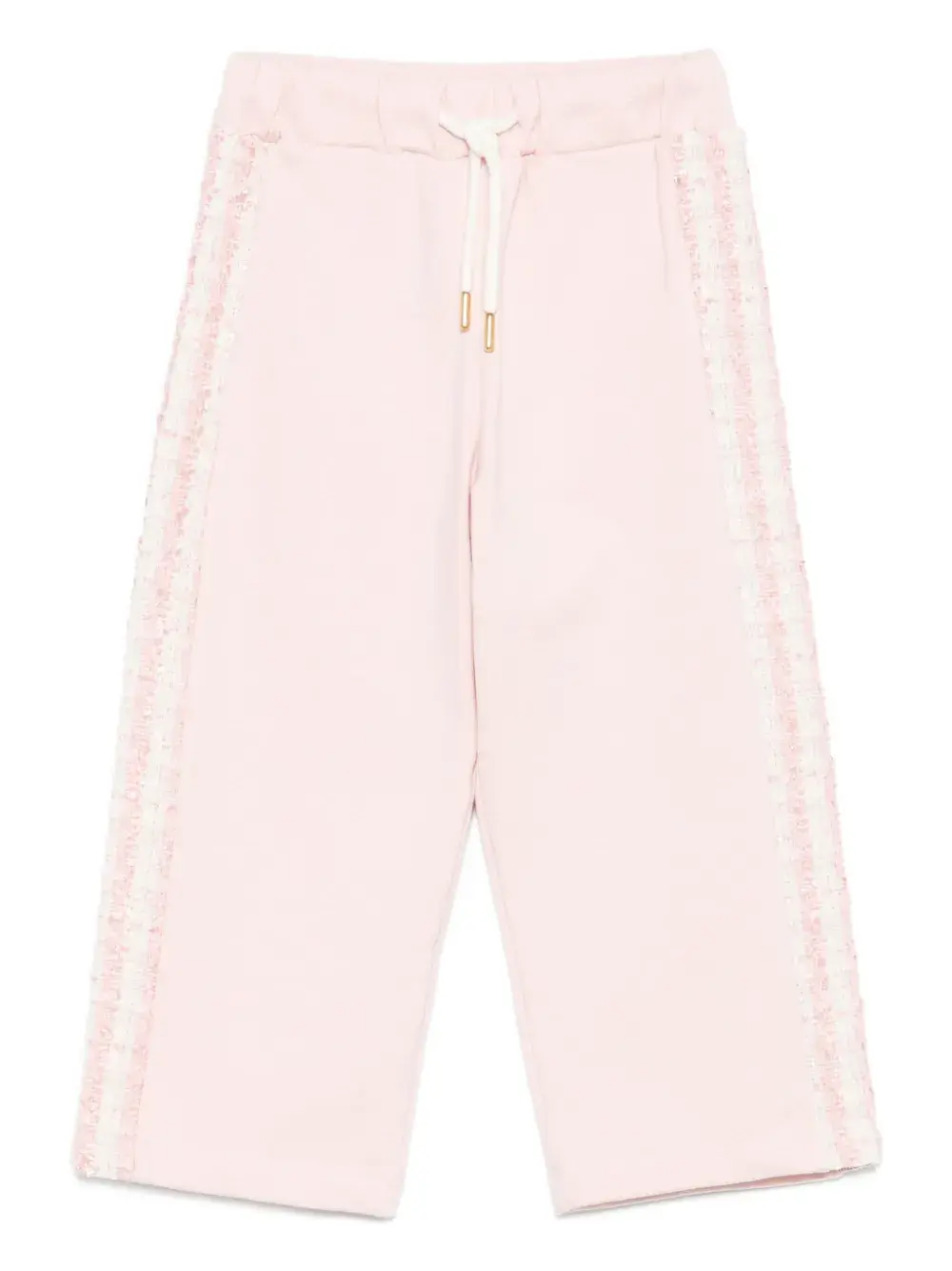 

Спортивные брюки с твидовыми вставками Patachou, розовый