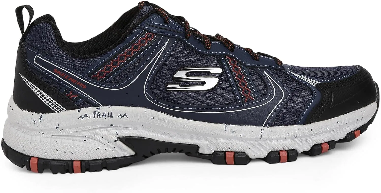 Мужские кроссовки Skechers 237266 Ntbk, Navy Leather Mesh Synthetic Trim