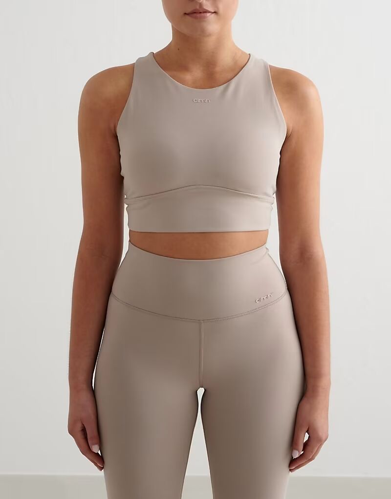 

Спортивный бюстгальтер Dark Clay Sense цвета темной глины Aim'N