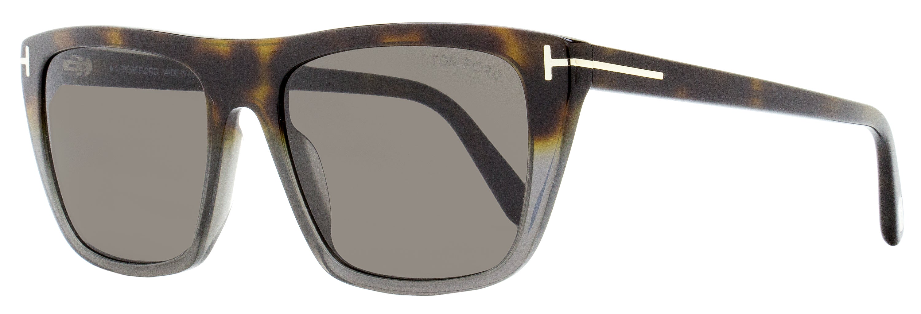 

Мужские солнцезащитные очки Tom Ford Aslan TF1175 55A Гавана/серый 56 мм
