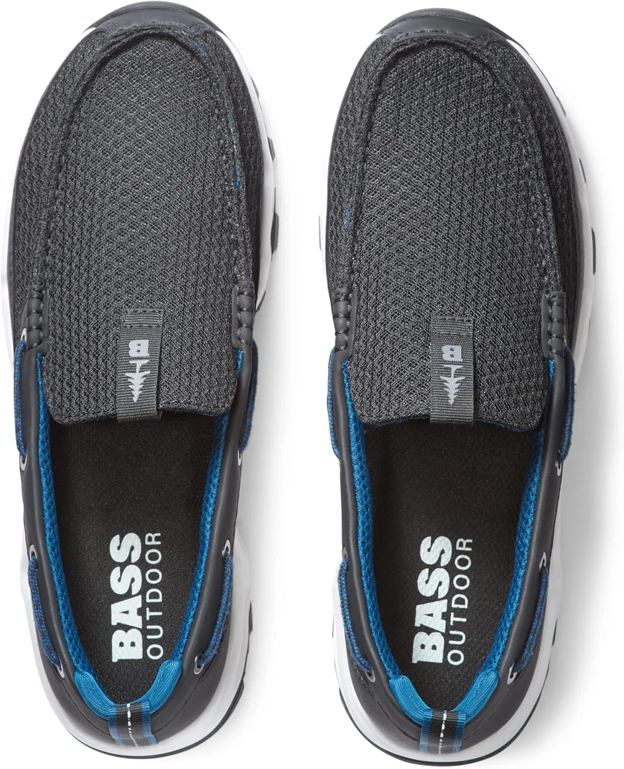 Мужские водные кроссовки BASS OUTDOOR Aqua Deck для водных видов спорта, Black — фото 4