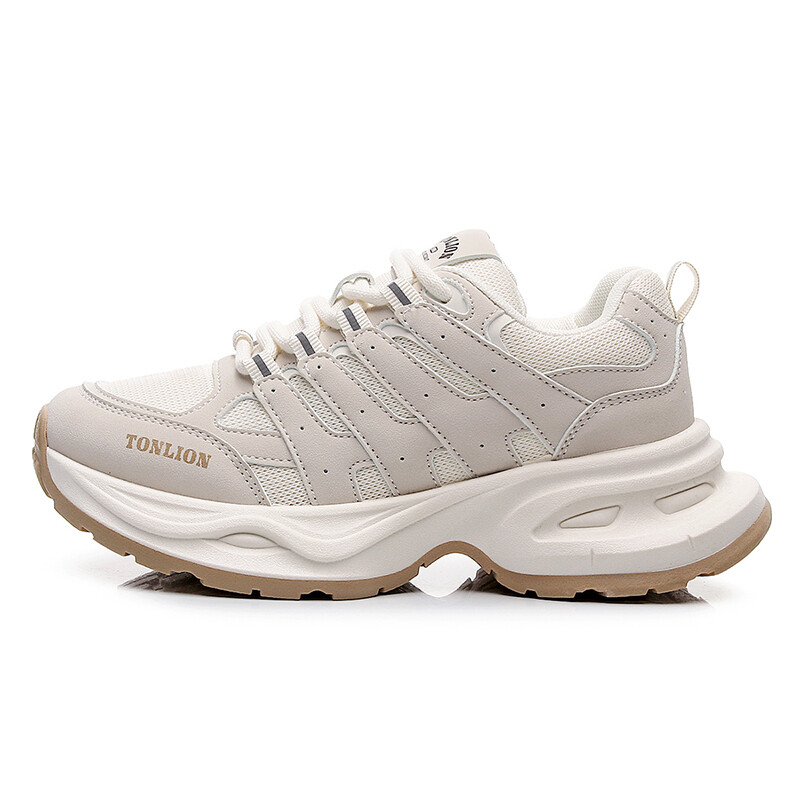 

Кроссовки Tonlion Chunky Sneakers Unisex Low-top, белый/светло-серый