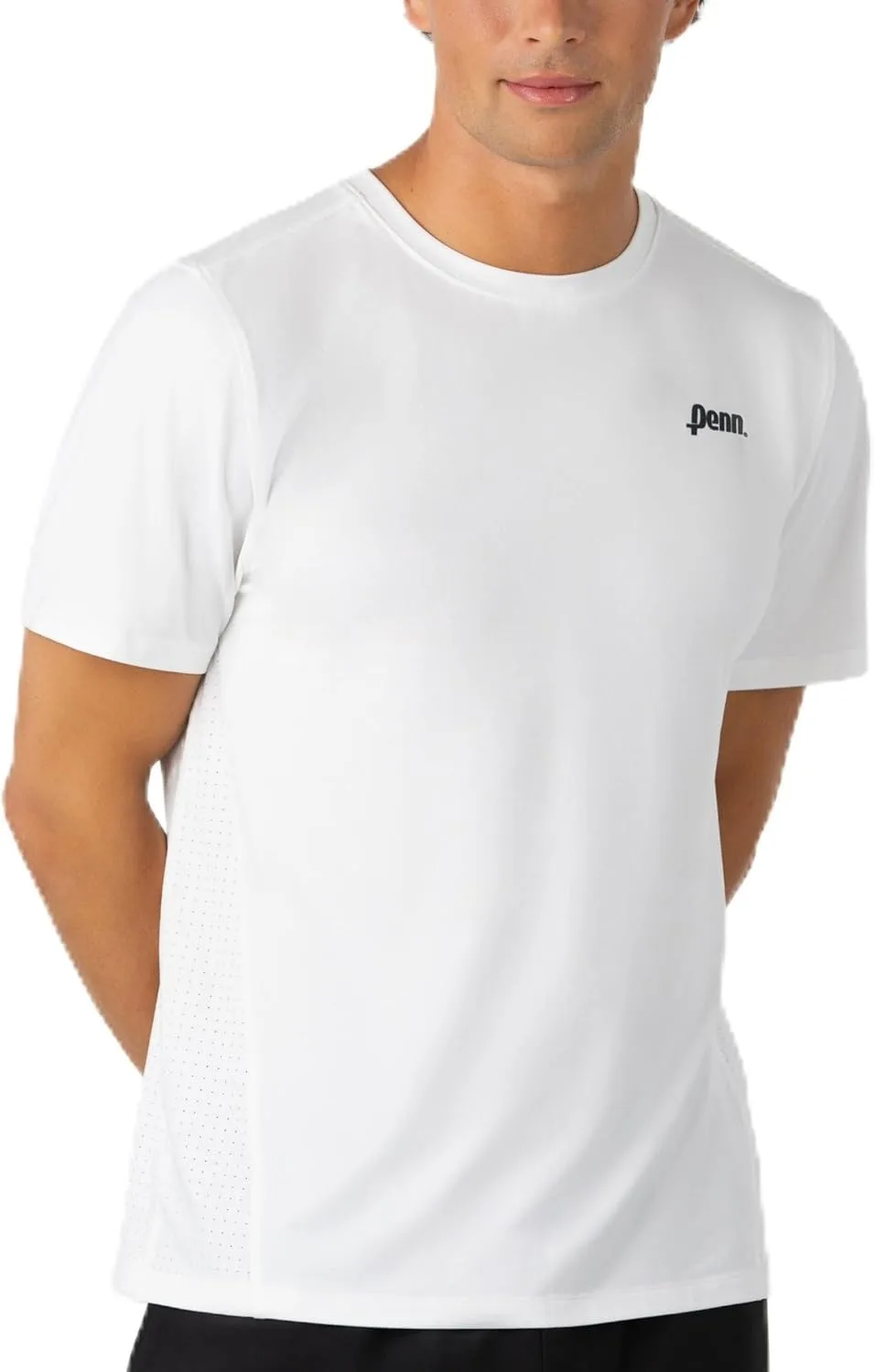 

Футболка Penn мужская спортивная с боковыми вставками — легкая для тренировок, бега и повседневной активности