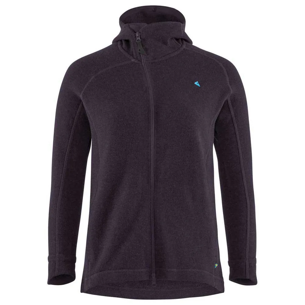 

Флис Klättermusen Balder full zip, черный