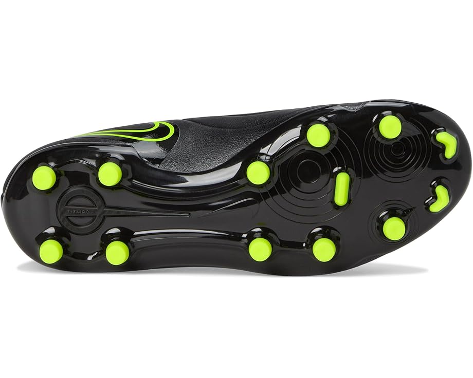 Кроссовки Nike Kids Jr. Tiempo Legend 10 Club Multi-ground Low-top Soccer Cleats, цвет Black/Volt — фото 3