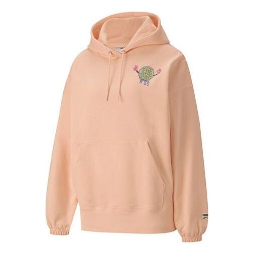 

Свитер downtown graphic printing hoodie orange Puma, бежевый