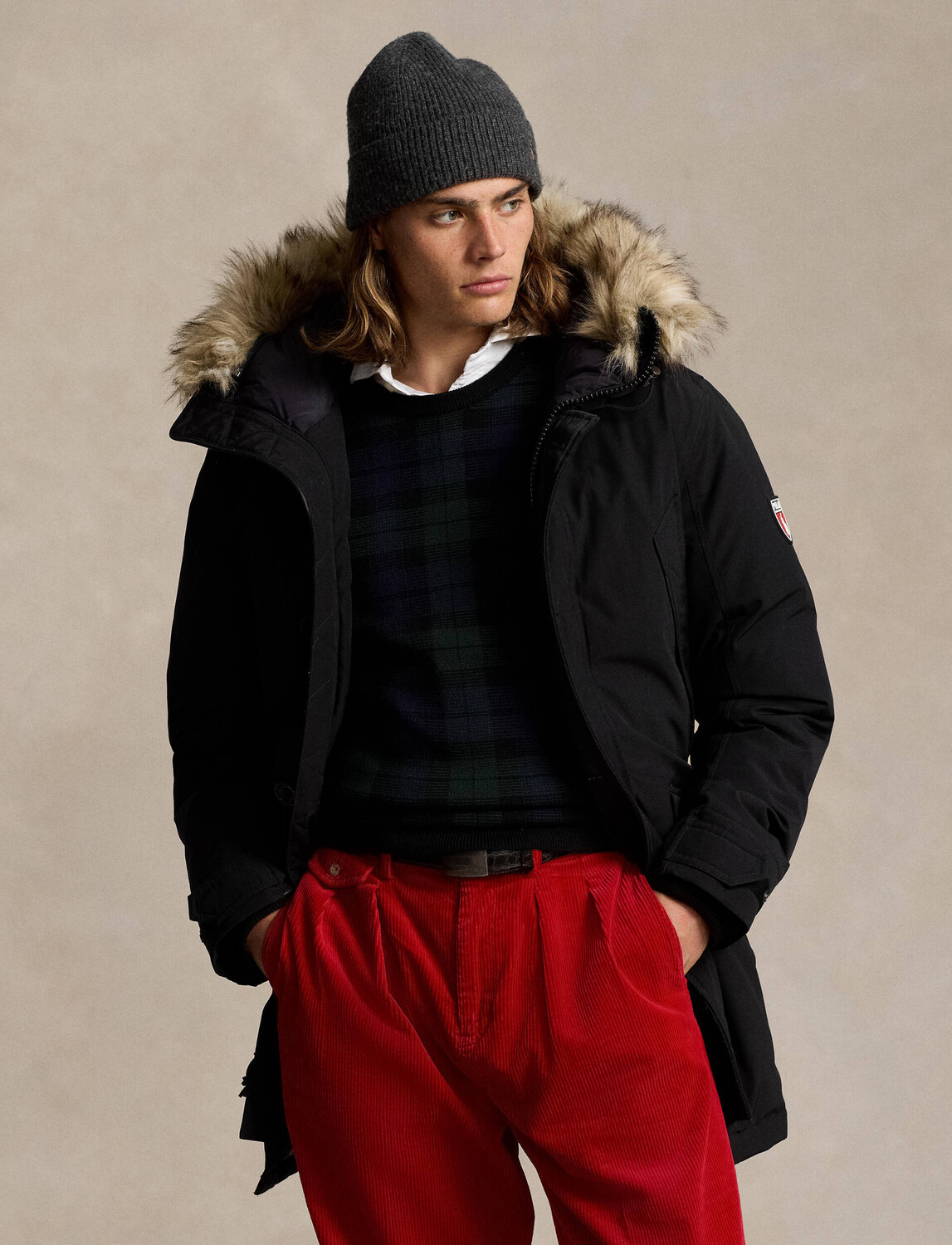 

Парка POLO RALPH LAUREN Annex Regular Fit, черный