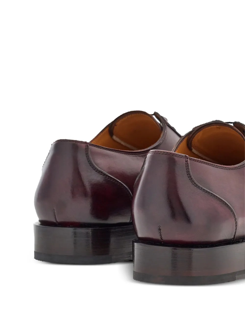 Оксфорды с квадратным носком Ferragamo, красный — фото 3