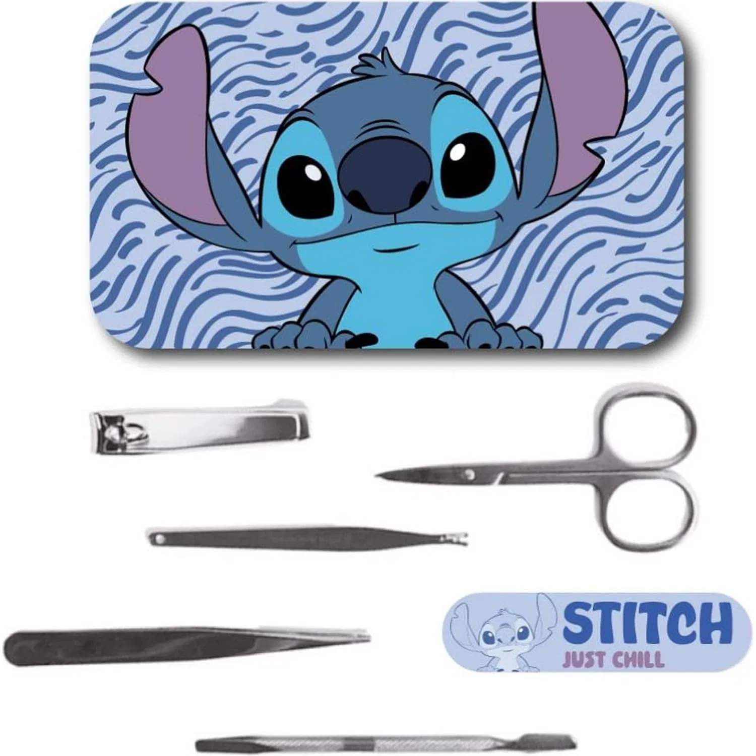 Детский маникюрный набор Stitch Disney в металлическом футляре ‎Cerdá Life'S Little Moments