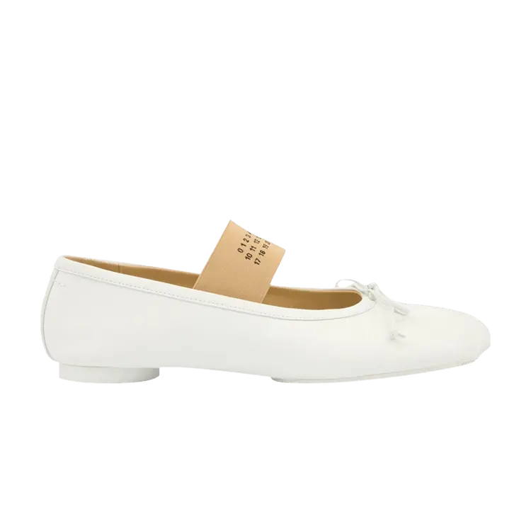 Кроссовки MM6 Maison Margiela Wmns Anatomic Ballerinas 'White', белый