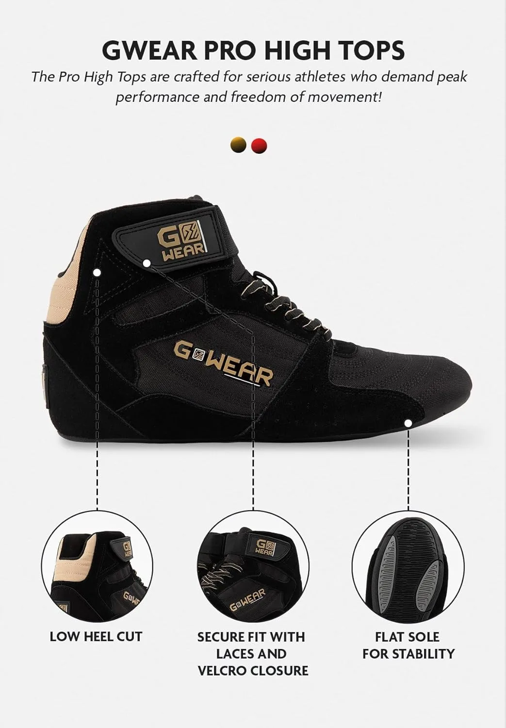 Высокие кроссовки Gorilla Wear Gwear Pro, черный — фото 4