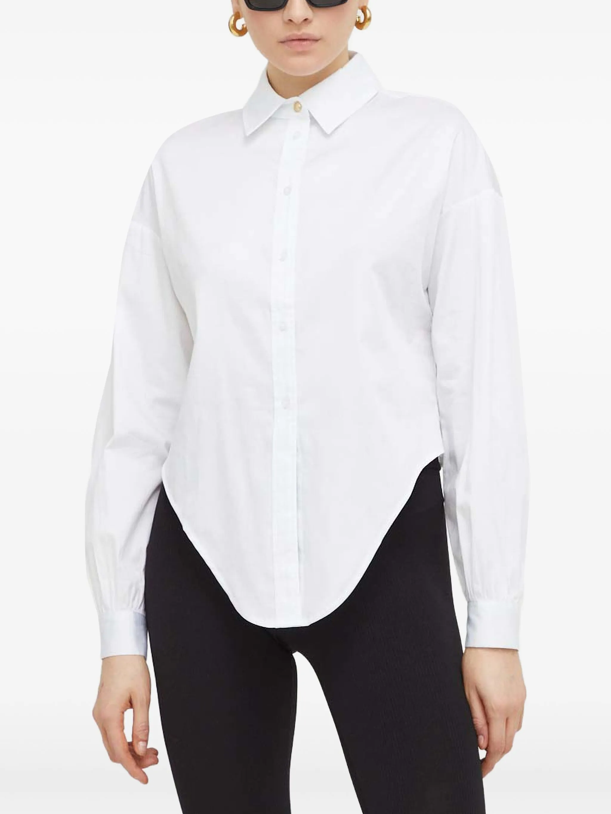 

Рубашка с завязками Guess Usa, белый