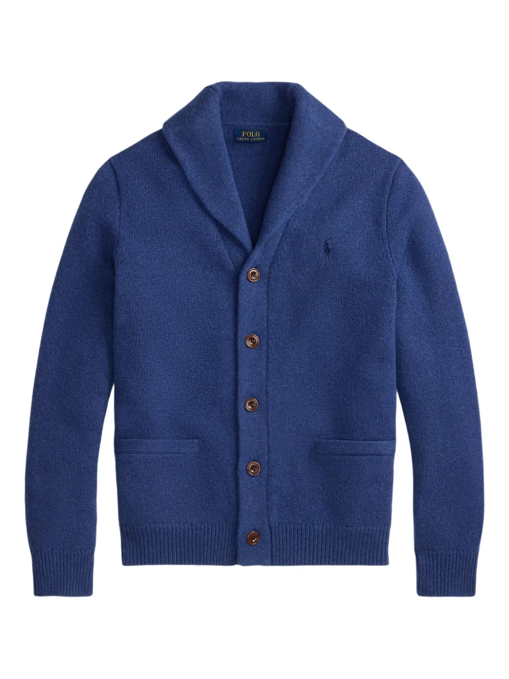 

Кардиган из смесового кашемира Polo Ralph Lauren, синий