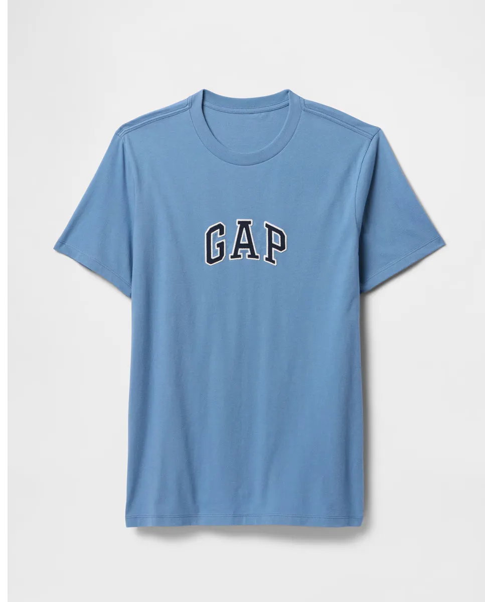 

Футболка мужская с коротким рукавом и логотипом Gap, синий