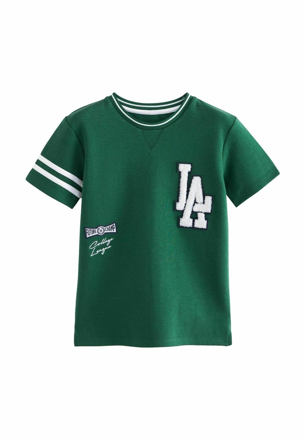 

Футболка SHORT SLEEVE VARSITY REGULAR FIT Next, зеленый