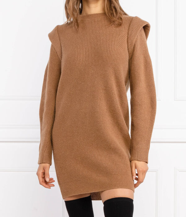 

Платье шерстяное Dondup - Made In Italy, коричневый