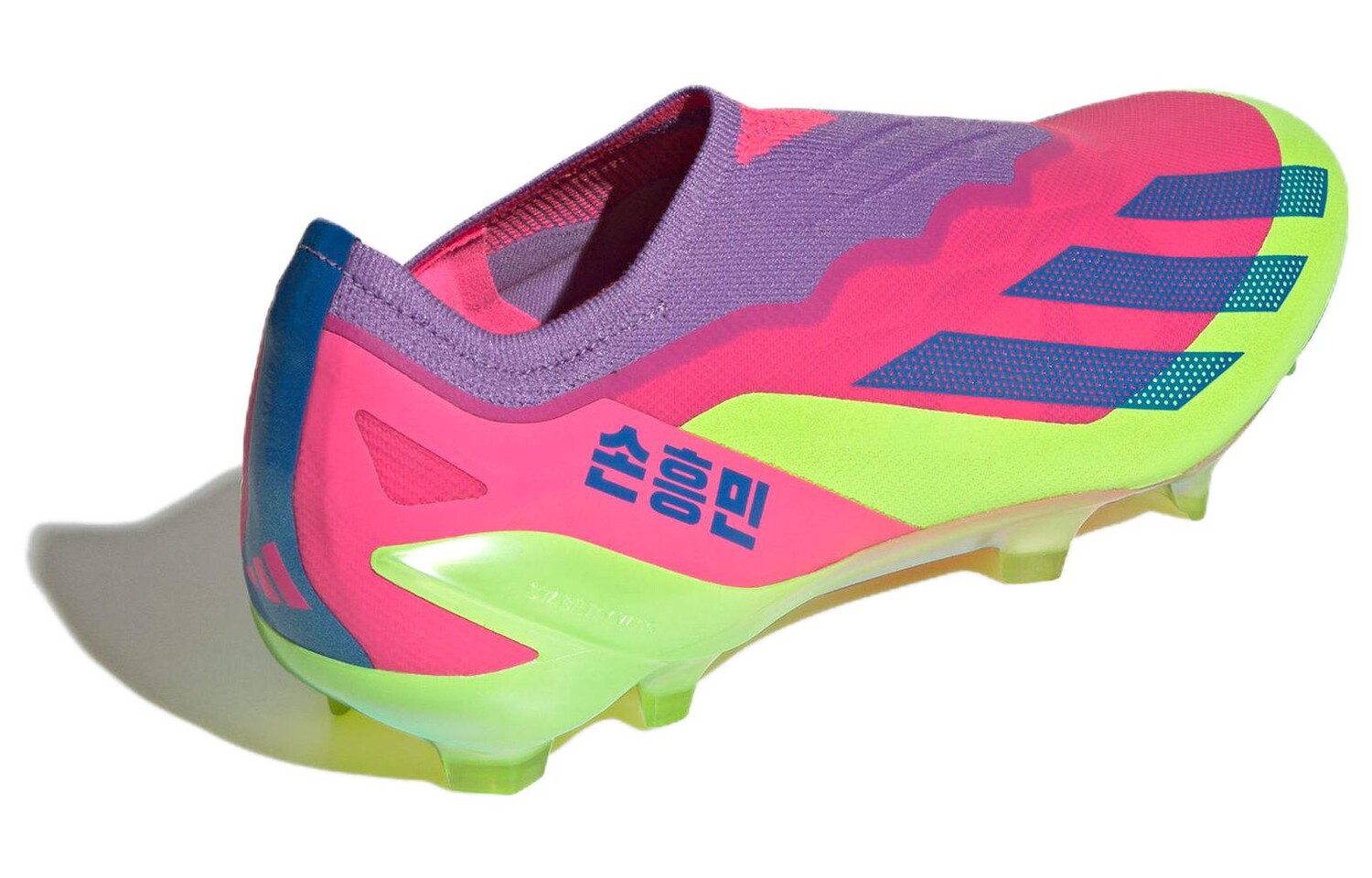 Мужские футбольные кроссовки adidas X Crazyfast.1, Розовая Луна/Нори/Магнит — фото 3