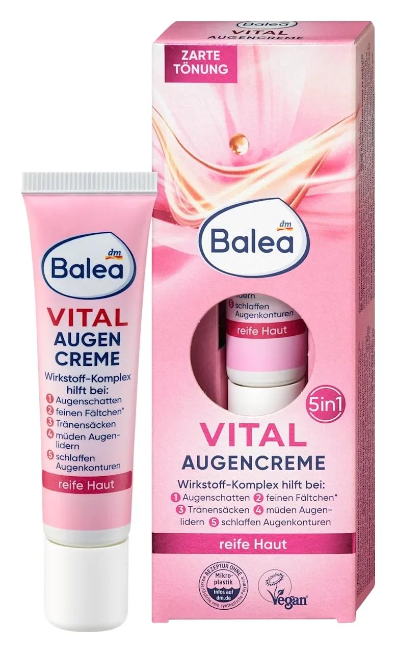 Крем для век «VITAL Anti-Fatigue 5in1» от Balea, 15 мл Balea