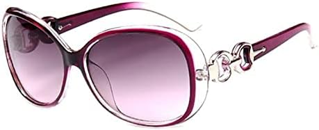 

Солнцезащитные очки 2027 года для женщин, с защитой от ультрафиолета, текстурой нефритового кристалла, градиентным черным дизайном, для активного отдыха на природе MTZJH, Purple