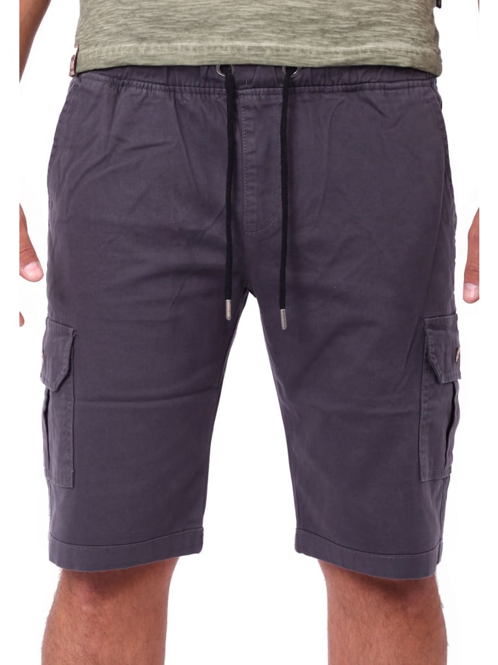 

Тканевые шорты RESLAD Shorts kurze Cargo-Shorts, антрацит