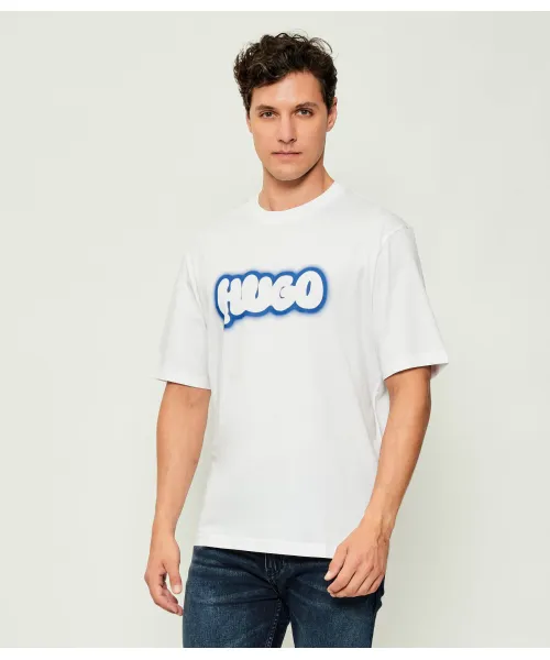 

Футболка Nulibax Regular fit Hugo Blue, белый