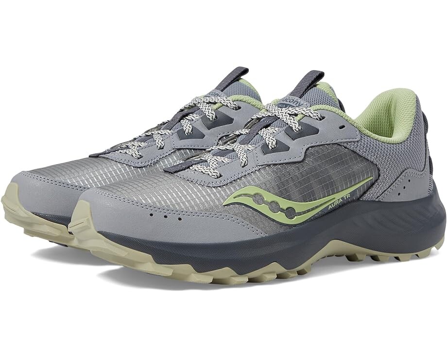 Кроссовки Saucony Aura TR, цвет Flint/Fern
