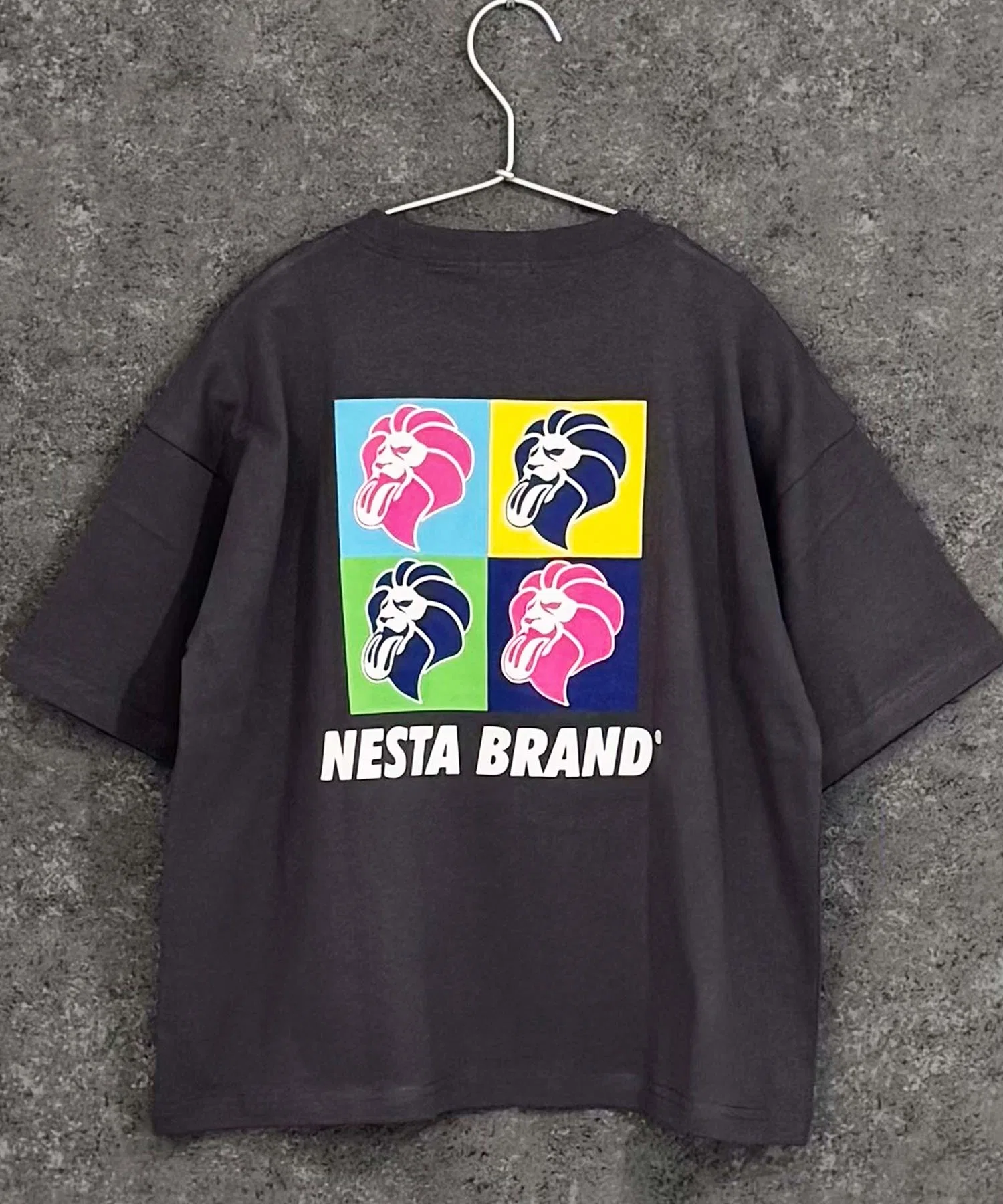 Детская футболка NESTA BRAND/SHISKY оверсайз — фото 4
