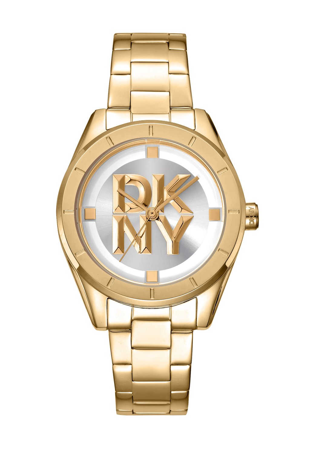 

Часы QUARZ CHAMBERS MIDI DKNY, золотой