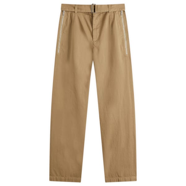 

Брюки с поясом Penson Dries Van Noten, желтый