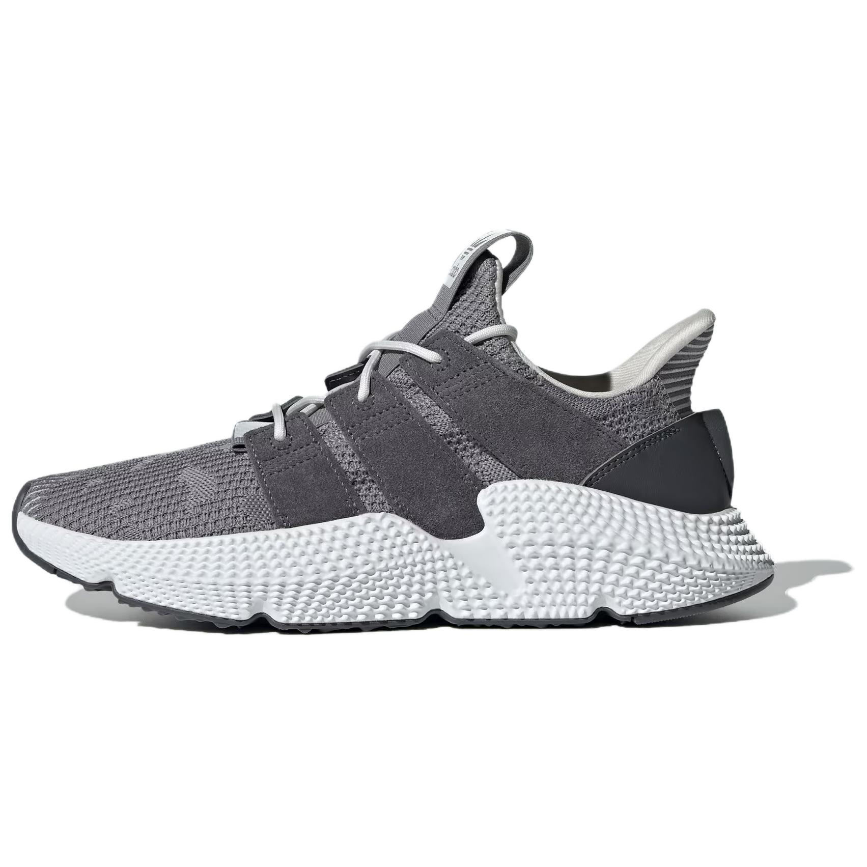 

Adidas Originals PROPHERE противоскользящие износостойкие низкие массивные кроссовки унисекс серый - серый/кристально белый, цвет Gray/Crystal White
