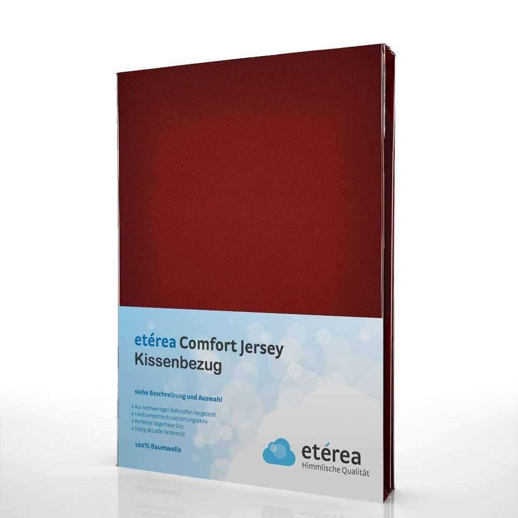 

Наволочка Comfort Jersey, двойная упаковка, 40х140см Бордо Etérea Himmlische Qualität