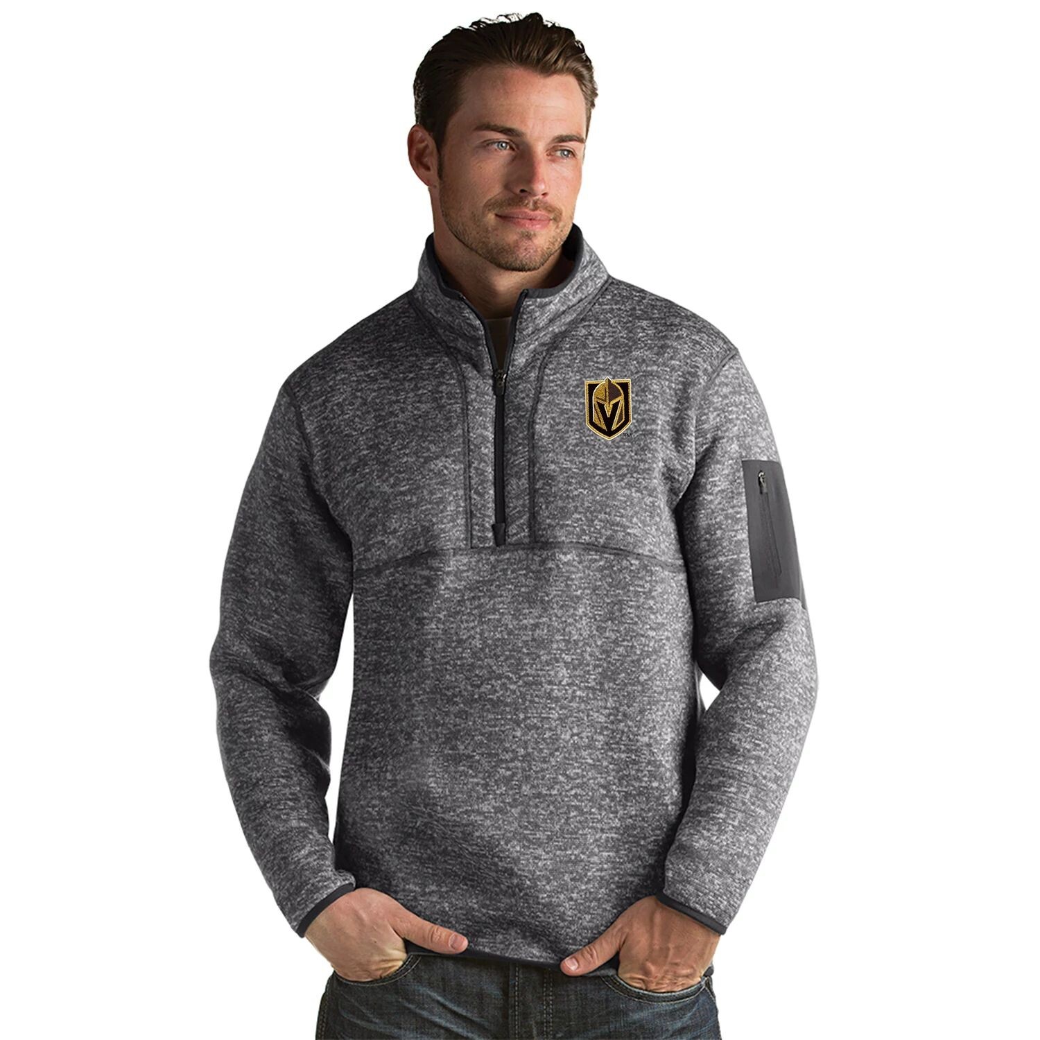 

Мужская пуловерная куртка Vegas Golden Knights Fortune Antigua