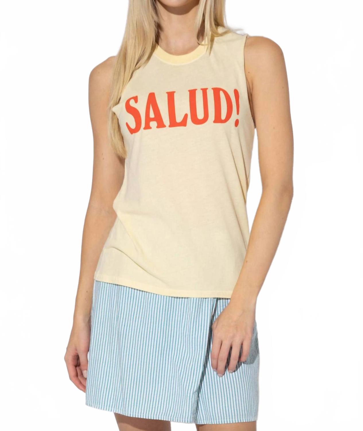 

Salud! Топ с открытыми плечами в бежевом цвете SUBURBAN RIOT