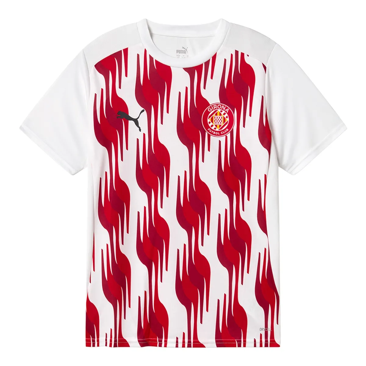 

Girona FC Prematch SS Jersey 2024-2025 Puma Детская футболка, белый
