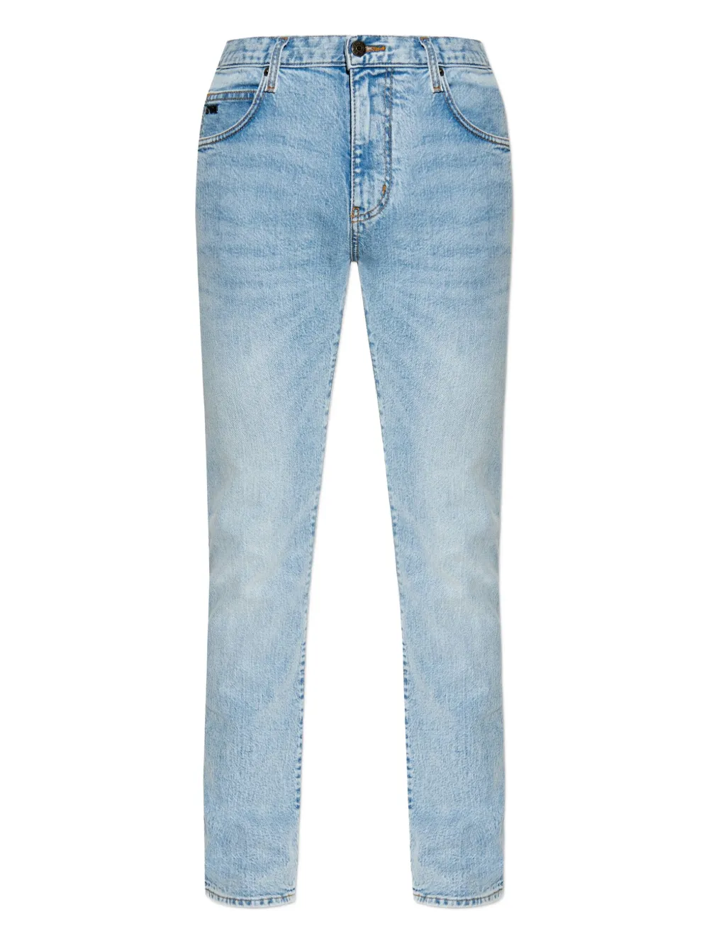 

Джинсы с логотипом EMPORIO ARMANI, синий