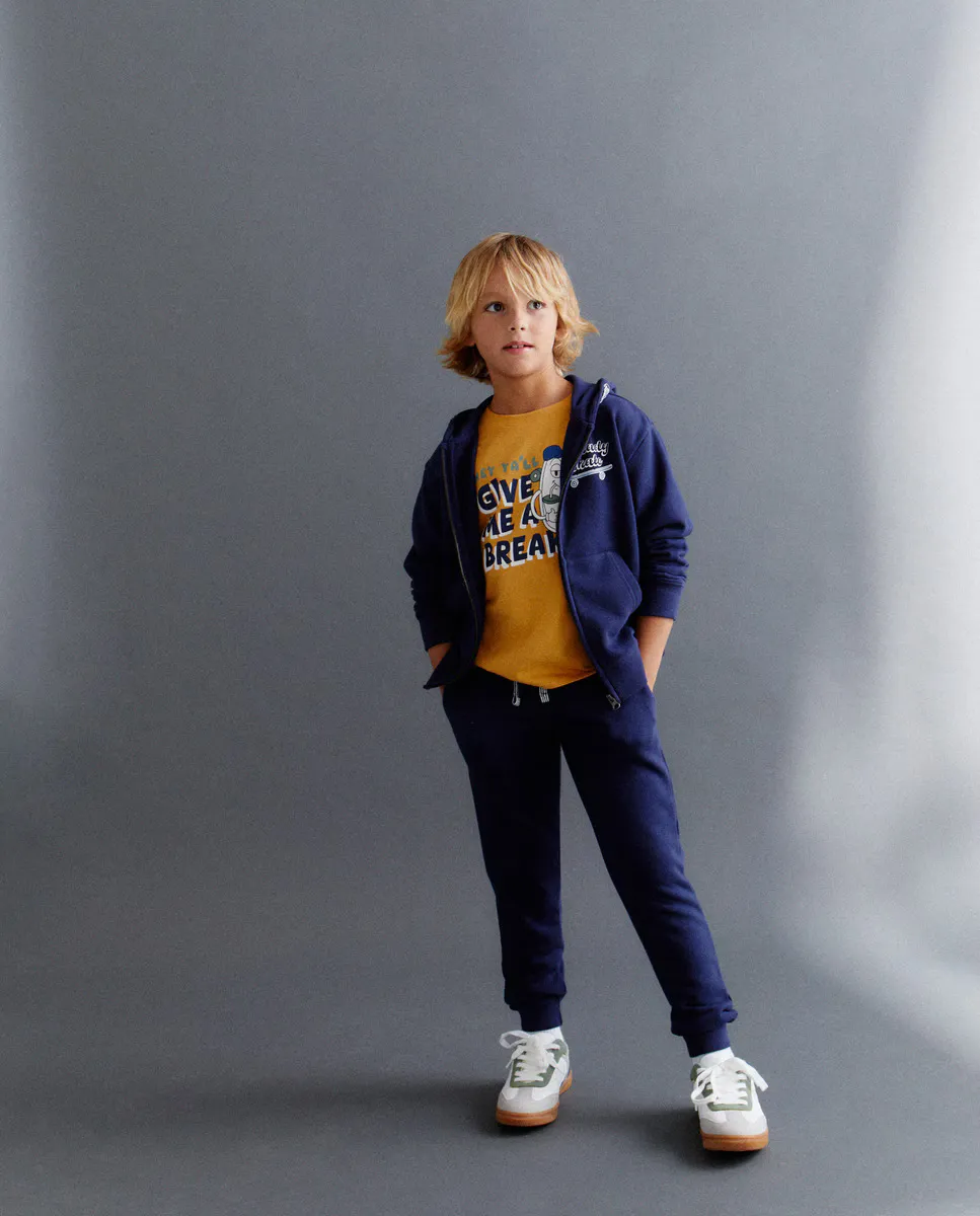 

Флисовые брюки для мальчиков Kids El Corte Inglés, тёмно-синий