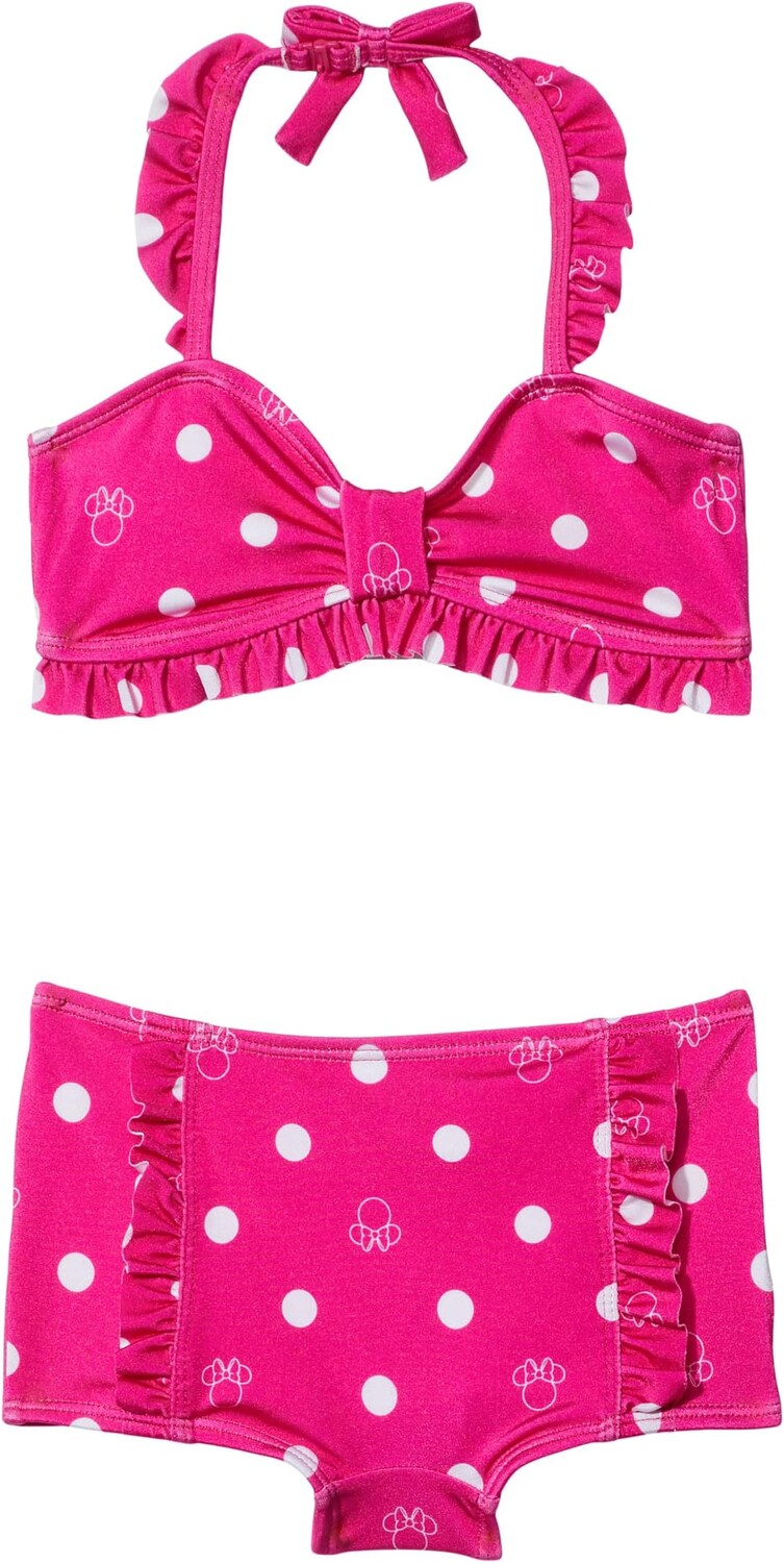 

Купальник Janie and Jack Polka Dot Minnie Mouse Two-Piece Swimsuit, розовый
