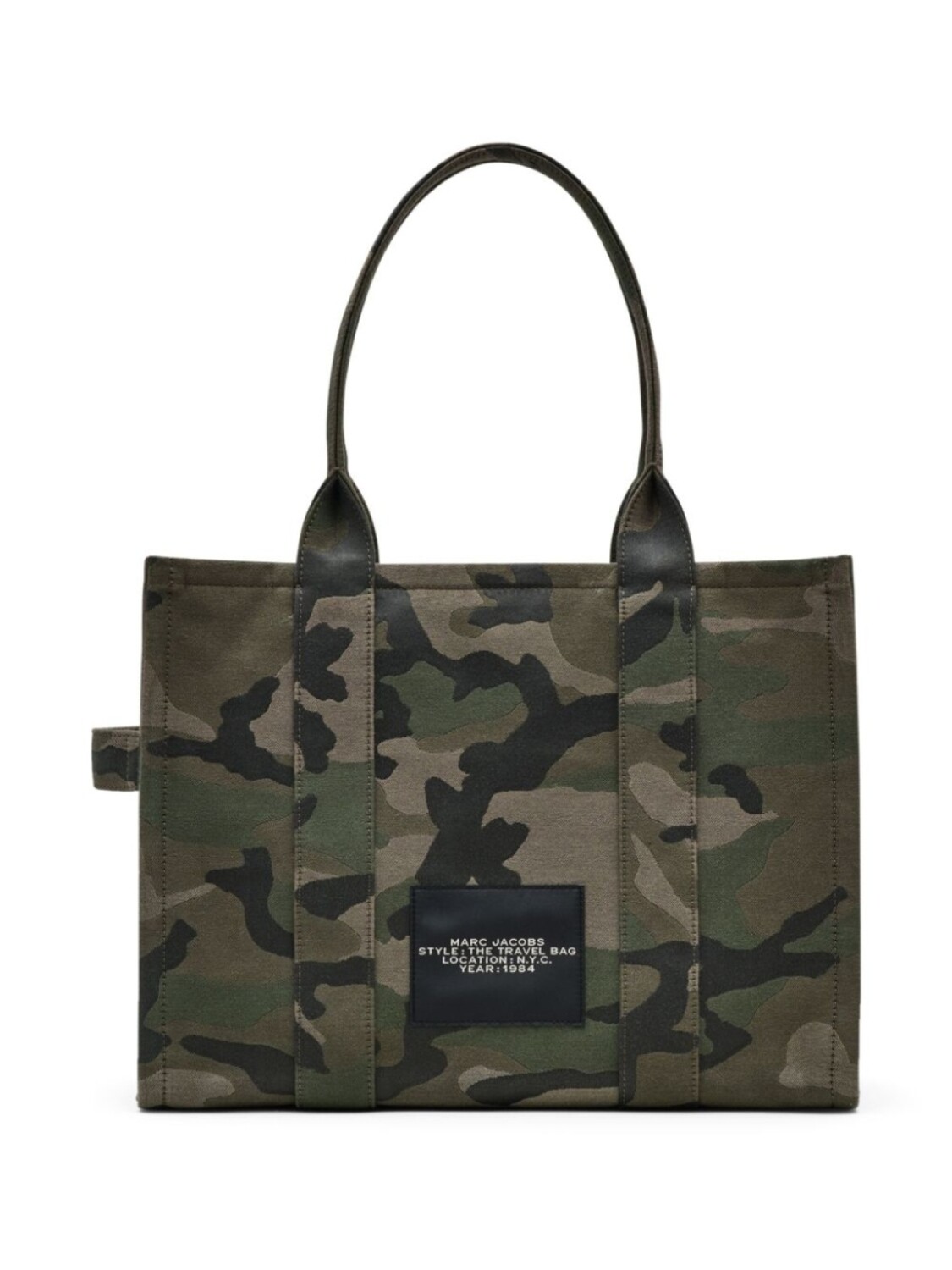 Marc Jacobs сумка The Large Camo Jacquard Tote, зеленый — фото 4