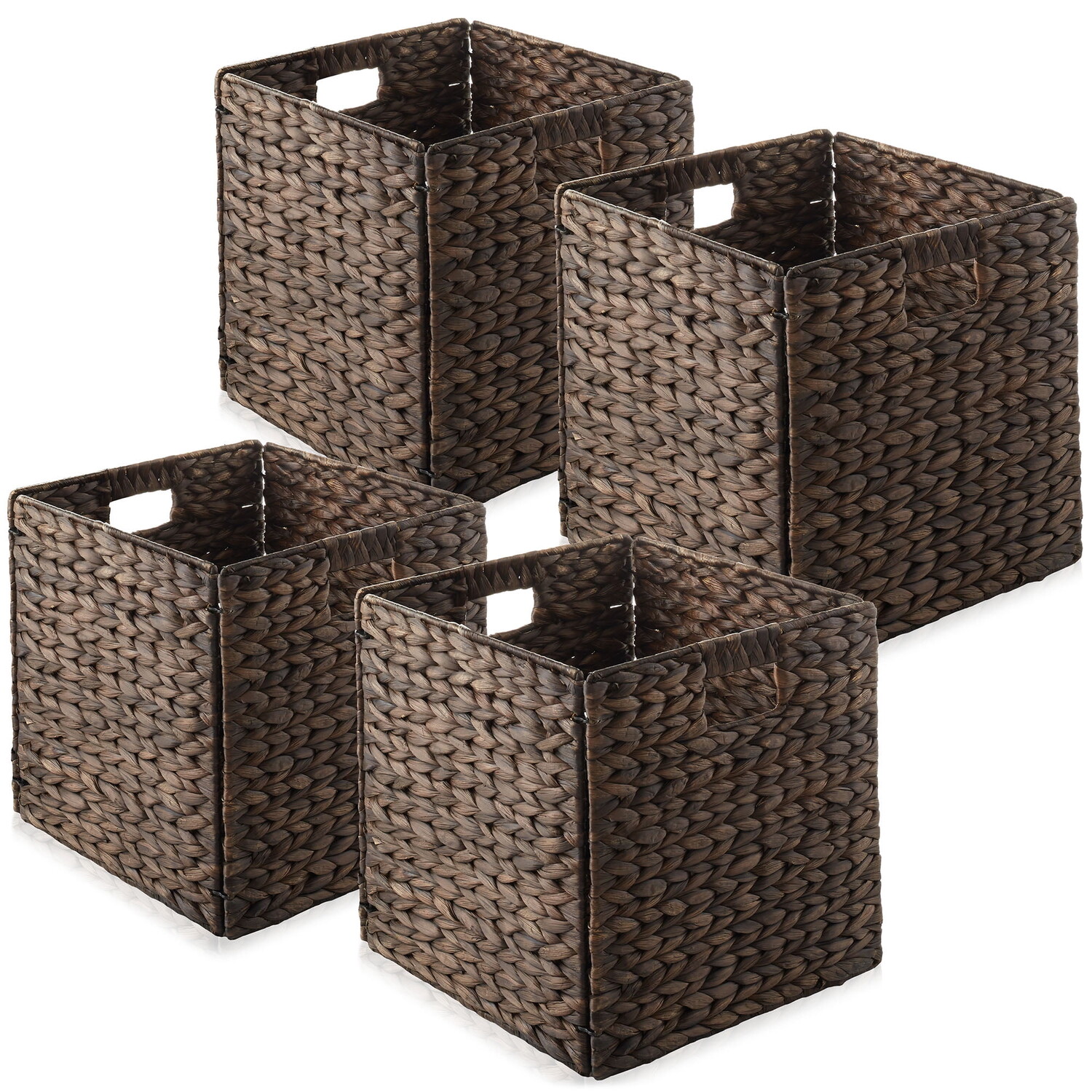 

Корзины для хранения Casafield 12 x 12 дюймов 4 шт, коричневый