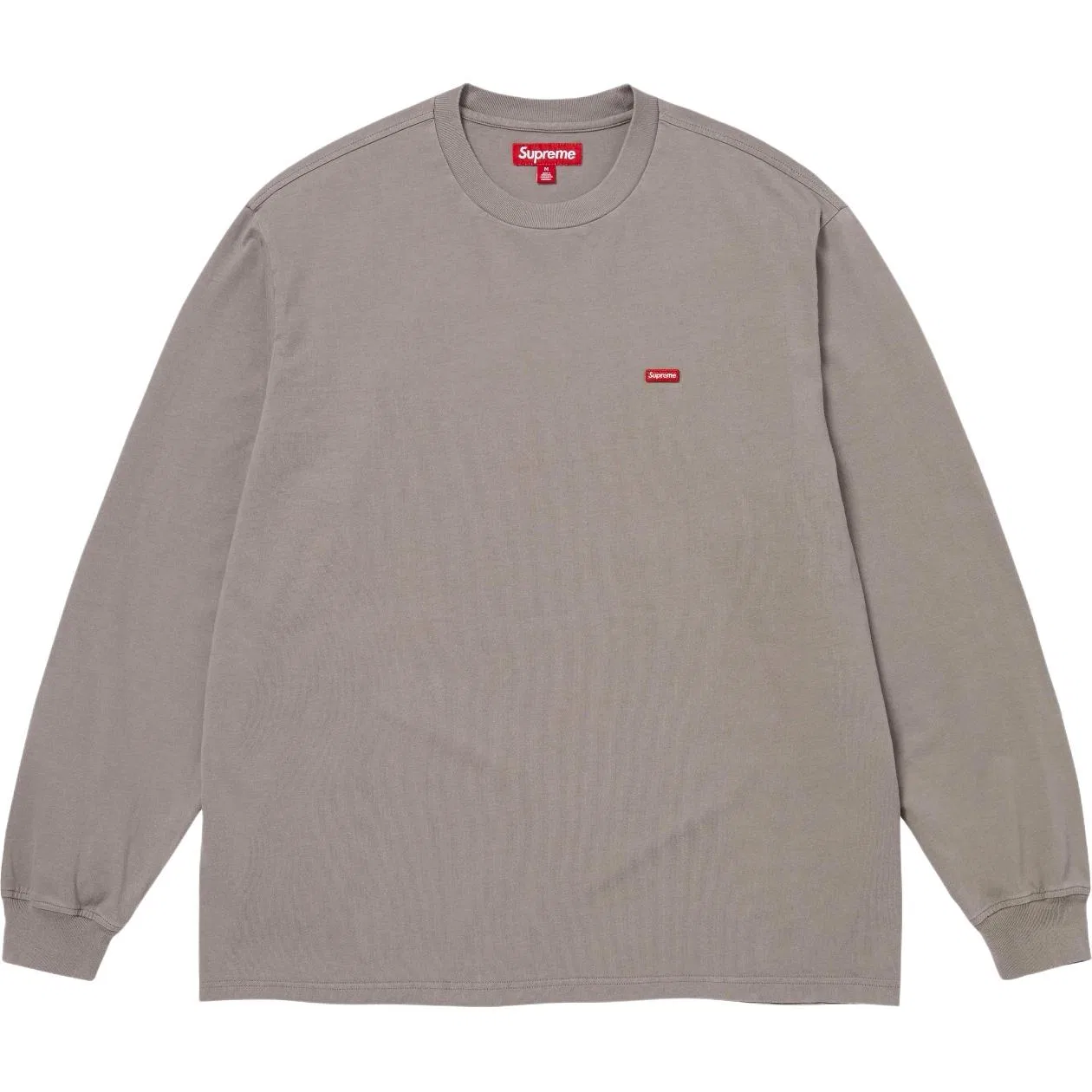 Футболка Small Box L/S Tee Supreme бежево-серый