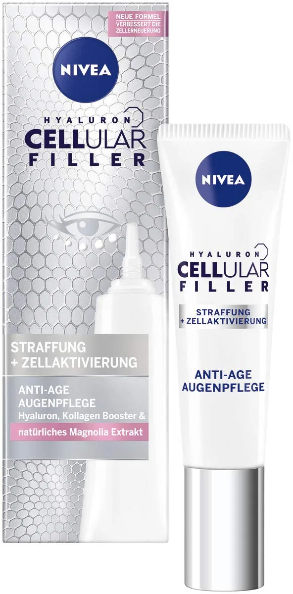 Антивозрастной крем для глаз Hyaluron Cellular Filler от Nivea, 15 мл Nivea