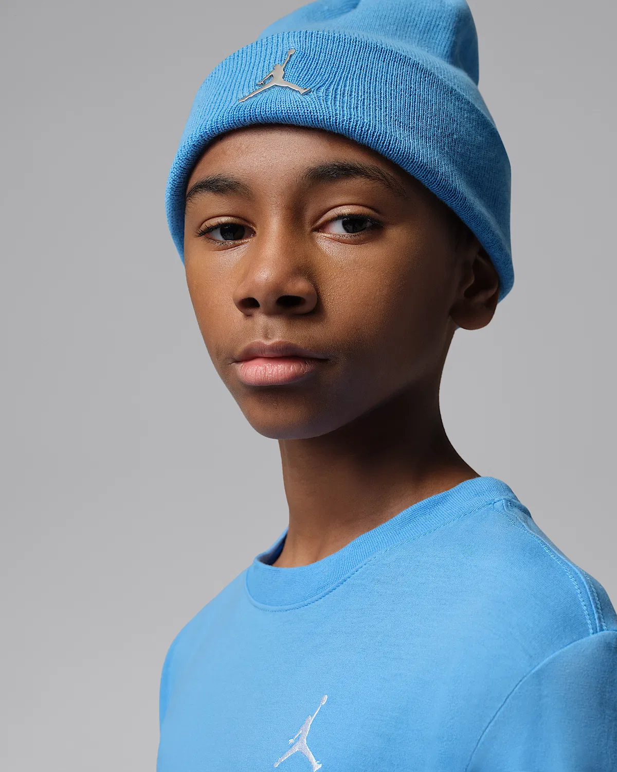 Детская футболка Jumpman Air с вышивкой Jordan, Blue — фото 3