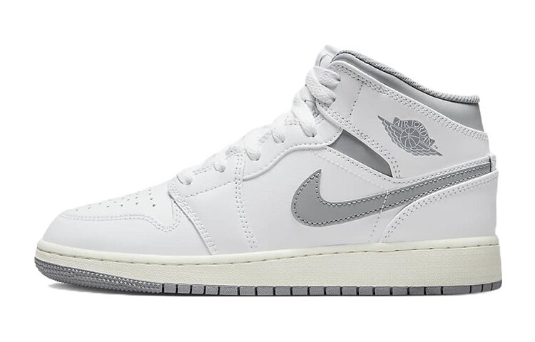 

Air Jordan 1 Mid Neutral Grey (GS)