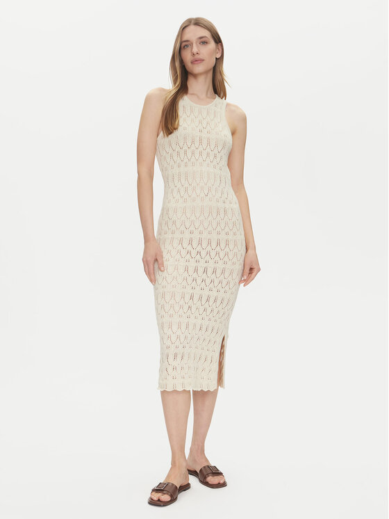 

Летнее платье облегающего кроя Fabienne 10317250 Vero Moda, бежевый