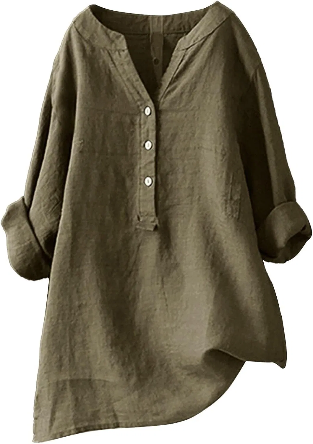 Блуза, свободный крой, с отстегивающимся бантом, Oversize T-shirt, Brown